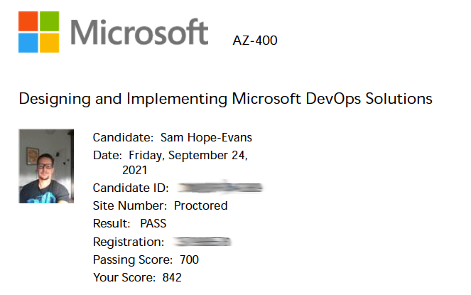 Passing AZ-400 DevOps Engineer Expert